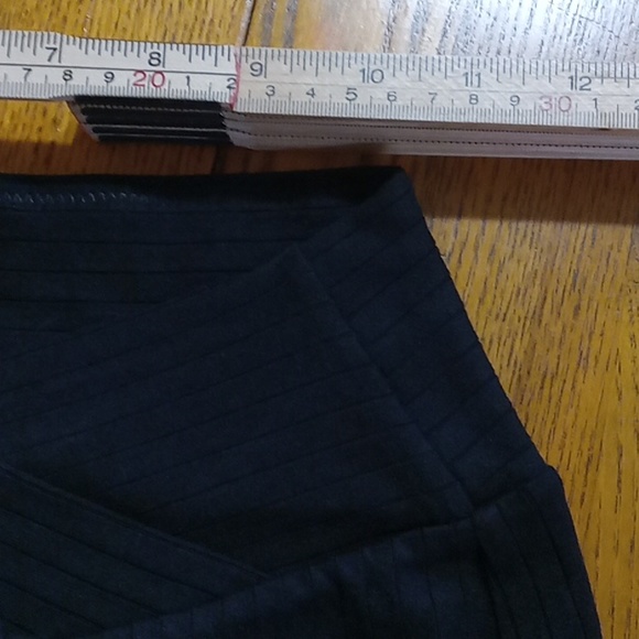 HALARA Womens SKIRT SMALL New RIBBED BLACK Long Casual Work Office - Picture 8 of 8